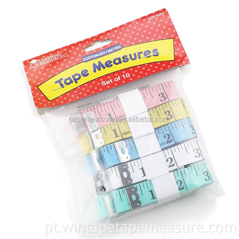 150cm 60 polegadas PVC Soft Tailor Measure Tape